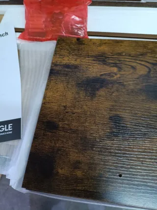 VASAGLE Banco Zapatero con 4 Compartimentos