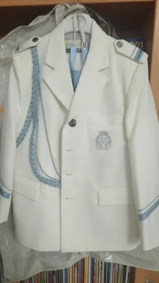 Traje comunión almirante niño talla 9