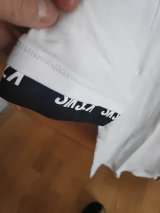 Camiseta SikSilk Blanca Talla XS