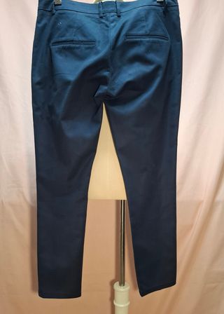 Pantalón NOA NOA azul petróleo
