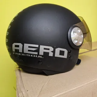 Casco Moto Aero FreeSoul Negro
