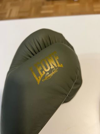 Guantes Boxeo Leone 1947 Militar edición limitada.