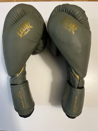 Guantes Boxeo Leone 1947 Militar edición limitada.