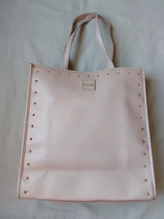 Borsa Versace Jeans Couture rosa cipria