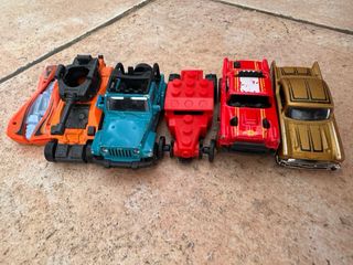 Lote 6 Coches Hot Wheels