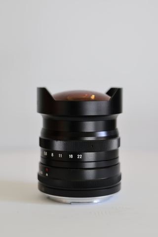 Objetivo 7Artisans 10mm F2.8 Ojo de Pez RF Canon