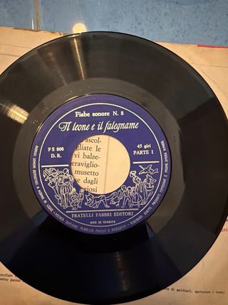 Fiabe Sonore N. 8 Il leone e il falegname