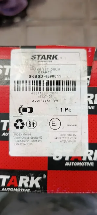 Kit Frenos Tambor Seat Arosa STARK