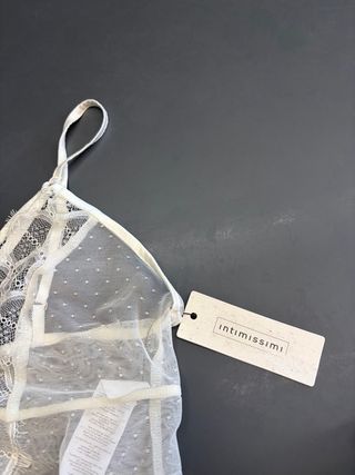 Body Intimissimi bianco pizzo M