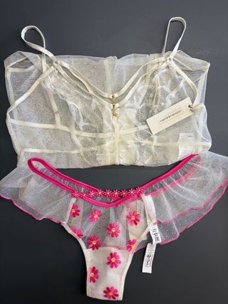 Body Intimissimi bianco pizzo M