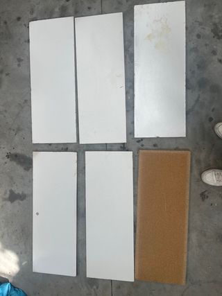 Tablones y listones de madera