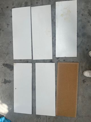 Tablones y listones de madera