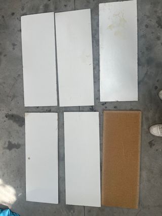 Tablones y listones de madera