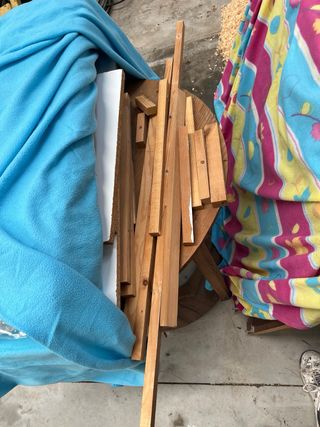 Tablones y listones de madera