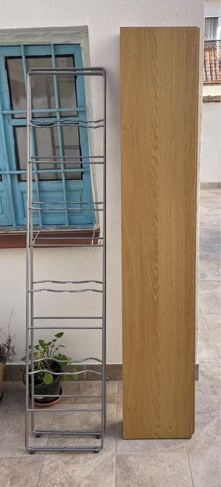 Estantería Enetri Ikea Metal y Madera