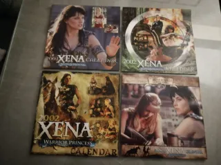 Calendarios Xena Warrior Princess 2001/2002/2004