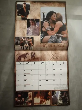 Calendarios Xena Warrior Princess 2001/2002/2004