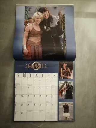 Calendarios Xena Warrior Princess 2001/2002/2004