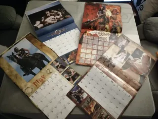 Calendarios Xena Warrior Princess 2001/2002/2004