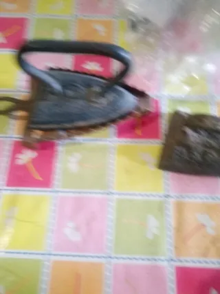 2 Planchas de Hierro Antiguas