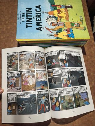 Colección completa Tintín 22 Tomos Hergé