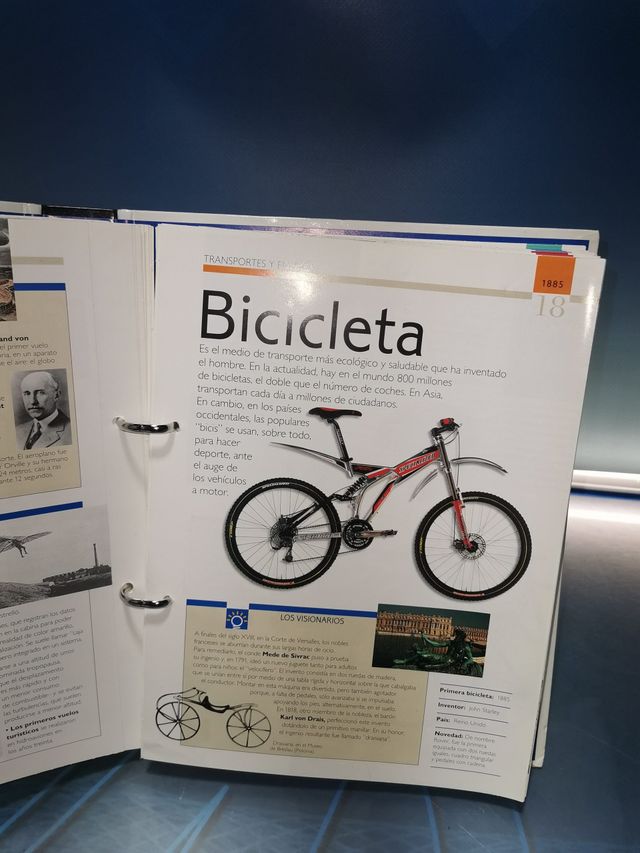 Libro, INVENTOS DEL MILENIO, fichas, EL PAÍS