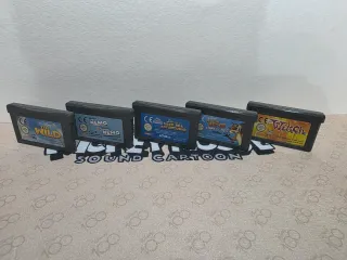 Pack 5 Juegos GBA Disney y Más