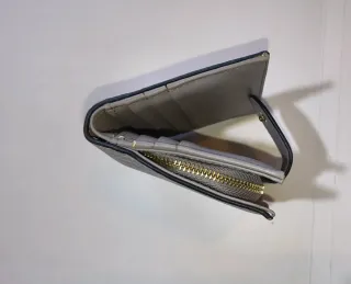 Portafoglio Valentino pitonato grigio