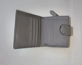 Portafoglio Valentino pitonato grigio