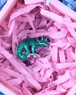 Charm para pulsera pandora Camaleón cambio color