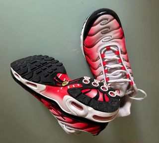 Zapatillas Nike Air Max Plus GS Rojas y Blancas