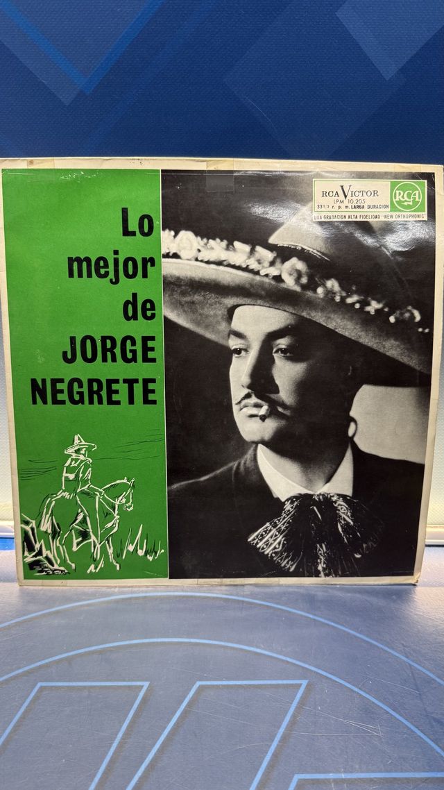 Disco LP Lo mejor de Jorge Negrete