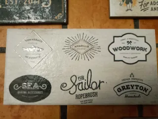 Lozas Raras Estilo Americano Vintage