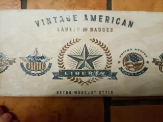 Lozas Raras Estilo Americano Vintage