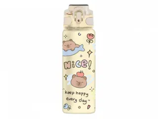 Borraccia termica con orsetti e fiori