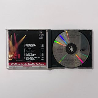 Radio Futura - El Directo CD pop funk rock 90s