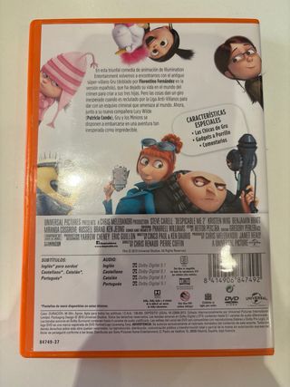 DVD Gru 2: Mi Villano Favorito