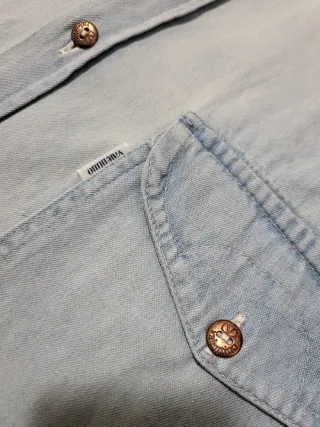 Camicia denim Valentino Made in Italy