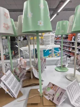 Lampada LED touch 35cm