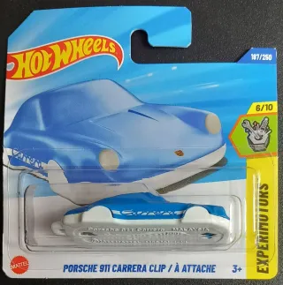 Hot Wheels Porsche 911 Carrera Clip