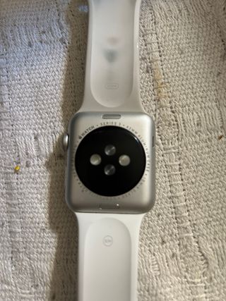 Apple Watch S3 42/44mm Blanco + Correa Morada