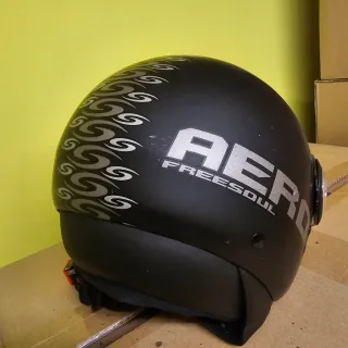 Casco Moto Aero FreeSoul Negro