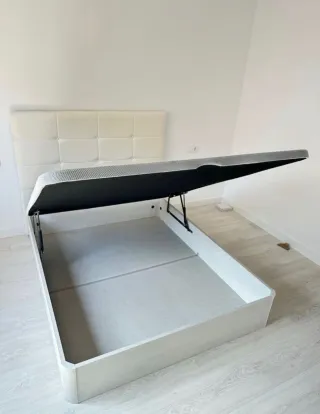 Canapé abatible con colchón