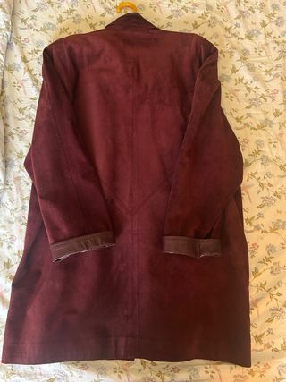 Traje Ante Hernán-Piel Chaqueta y Falda XL