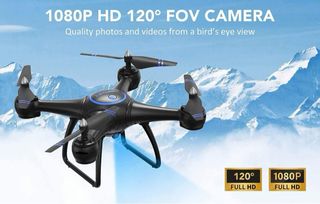 Dron AKASO A31 1080HD Wifi FPV LED