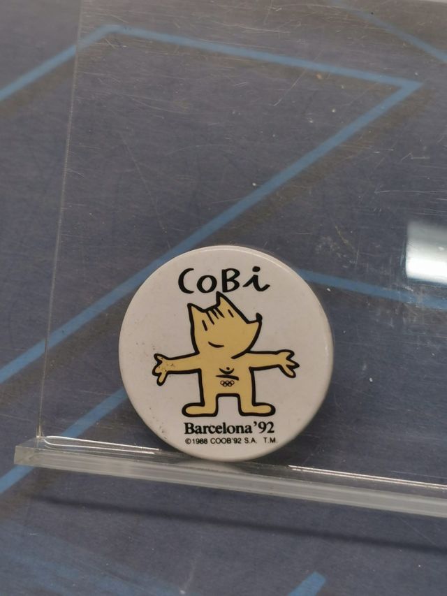 Chapa insignia Barcelona 92 - juegos olímpicos - olimpiadas , coleccionismo