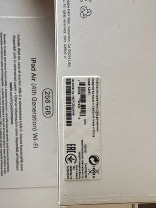 iPad Air 4 256GB Verde y apple pencil. NEGOCIABLE.