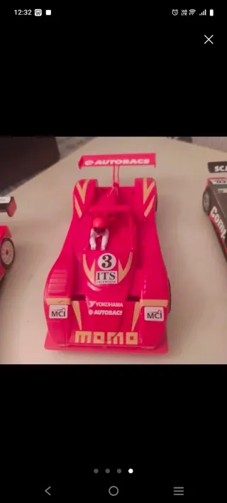 Coche Scalextric Rojo Autobacs