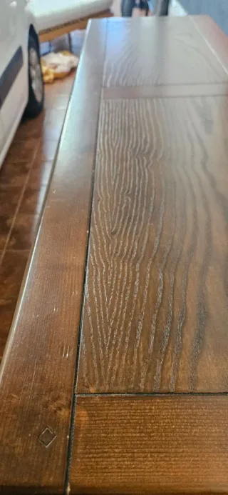 Mueble rústico de madera para comedor