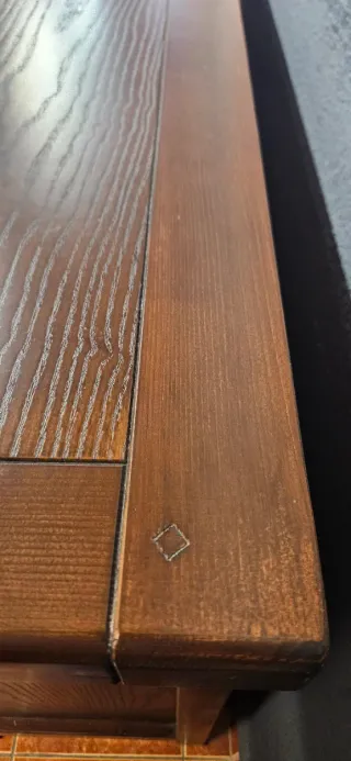 Mueble rústico de madera para comedor